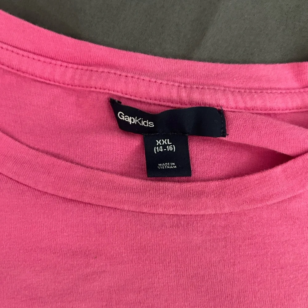 GAPkids Pink Panda Graphic Long-Sleeve Tee